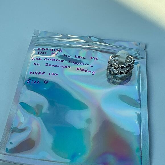 Bomb Party Ring Size 6 "Tell Me You Love Me" - Picture 4 of 7